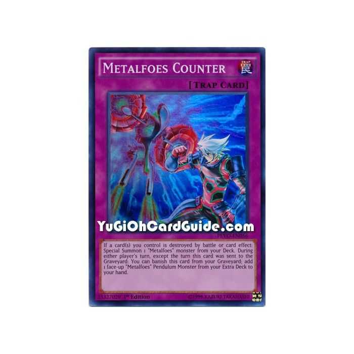 Metalfoes Counter (Super Rare) – Pendulum Evolution | Carta YUGIOH en México