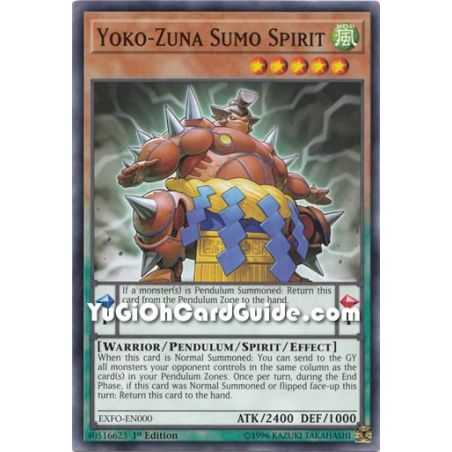 Yoko-Zuna Sumo Spirit (Common) – Extreme Force | Carta YUGIOH en México