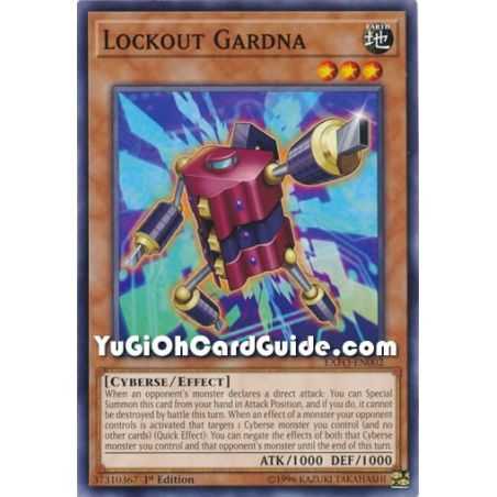 Lockout Gardna (Super Rare) – Extreme Force | Carta YUGIOH en México