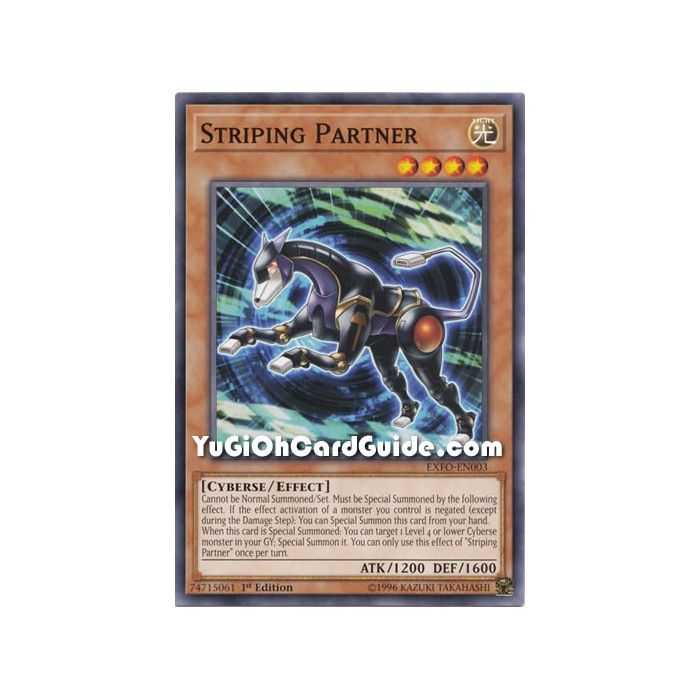 Striping Partner (Common) – Extreme Force | Carta YUGIOH en México