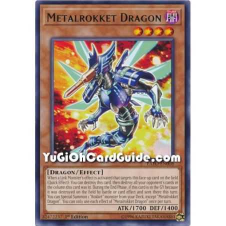 Metalrokket Dragon (Rare) – Extreme Force | Carta YUGIOH en México