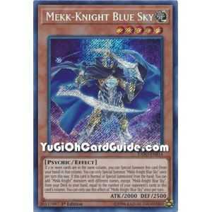 Mekk-Knight Blue Sky (Secret Rare) – Extreme Force | Carta YUGIOH en México