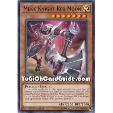 Mekk-Knight Red Moon (Rare) – Extreme Force | Carta YUGIOH en México
