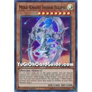 Mekk-Knight Indigo Eclipse (Super Rare) – Extreme Force | Carta YUGIOH en México