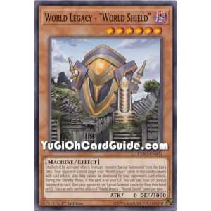 World Legacy - World Shield (Common) – Extreme Force | Carta YUGIOH en México
