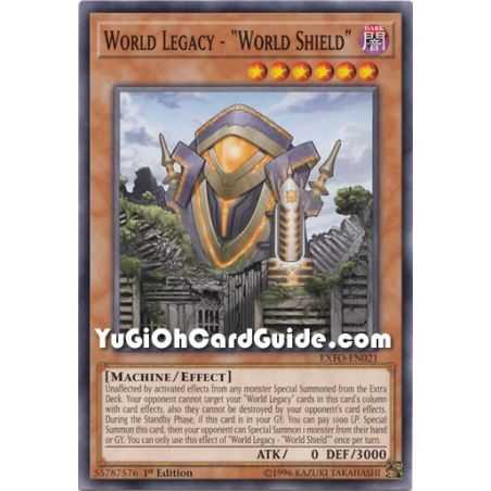 World Legacy - World Shield (Common) – Extreme Force | Carta YUGIOH en México