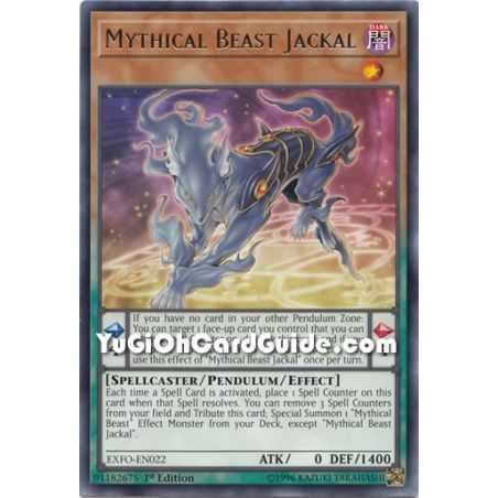 Mythical Beast Jackal (Rare) – Extreme Force | Carta YUGIOH en México