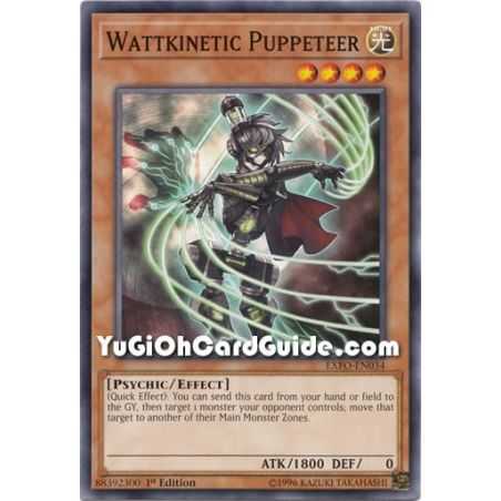 Wattkinetic Puppeteer (Common) – Extreme Force | Carta YUGIOH en México