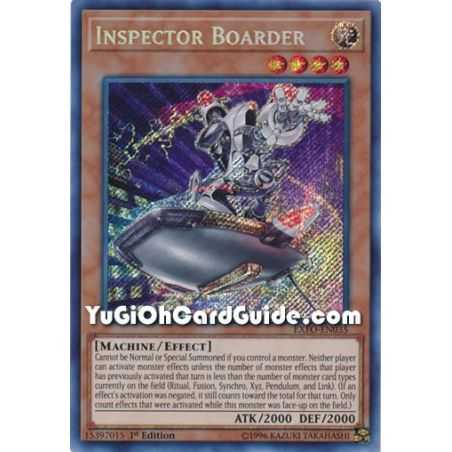 Inspector Boarder (Secret Rare) – Extreme Force | Carta YUGIOH en México