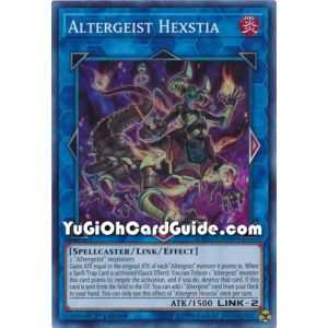Altergeist Hexstia (Super Rare) – Extreme Force | Carta YUGIOH en México