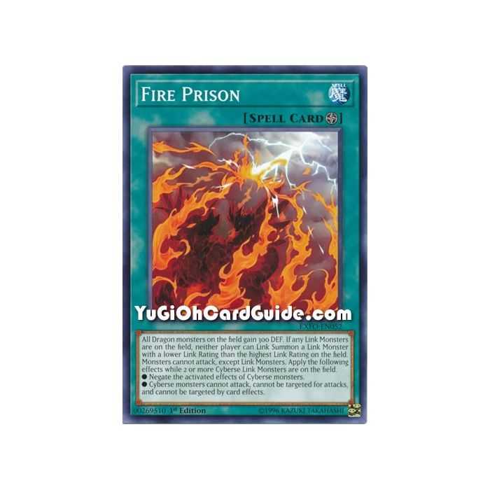 Fire Prison (Common) – Extreme Force | Carta YUGIOH en México