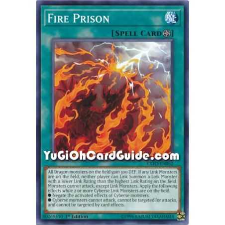 Fire Prison (Common) – Extreme Force | Carta YUGIOH en México