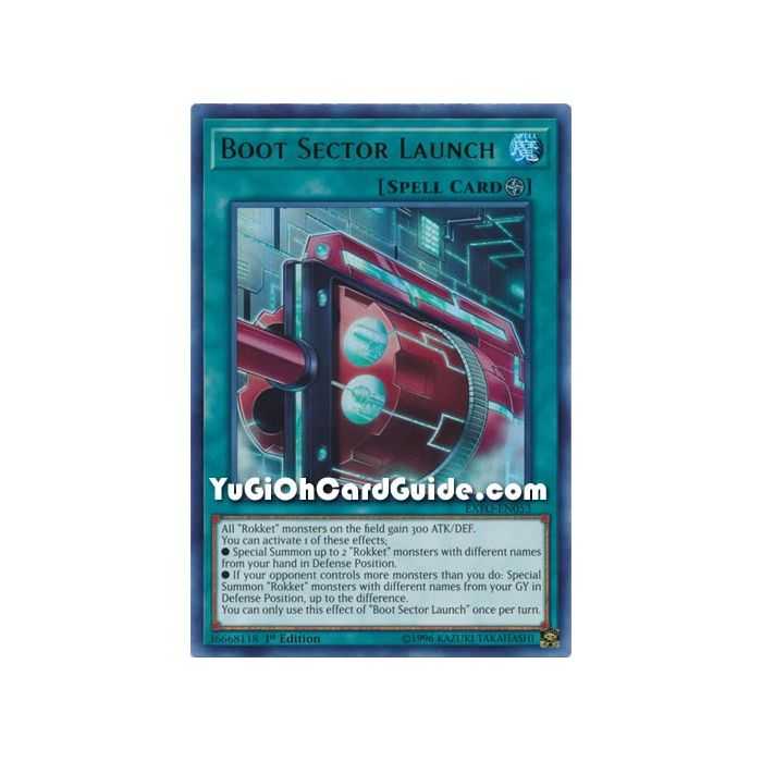 Boot Sector Launch (Ultra Rare) – Extreme Force | Carta YUGIOH en México