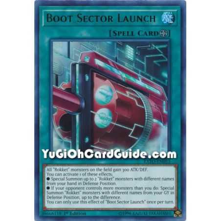 Boot Sector Launch (Ultra Rare) – Extreme Force | Carta YUGIOH en México