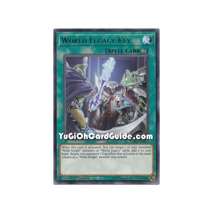 World Legacy Key (Rare) – Extreme Force | Carta YUGIOH en México