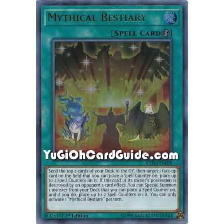 Mythical Beastiary (Ultra Rare) – Extreme Force | Carta YUGIOH en México