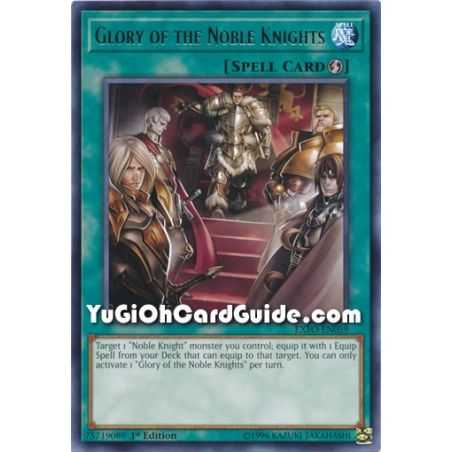 Glory of the Noble Knights (Rare) – Extreme Force | Carta YUGIOH en México