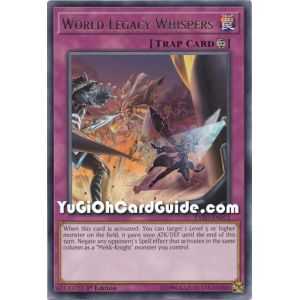 World Legacy Whispers (Rare) – Extreme Force | Carta YUGIOH en México