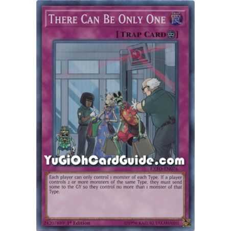 There Can Be Only One (Super Rare) – Extreme Force | Carta YUGIOH en México
