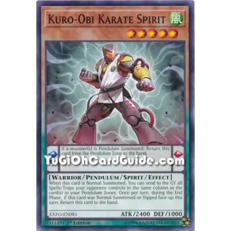 Kuro - Obi Karate Spirit (Common) – Extreme Force | Carta YUGIOH en México
