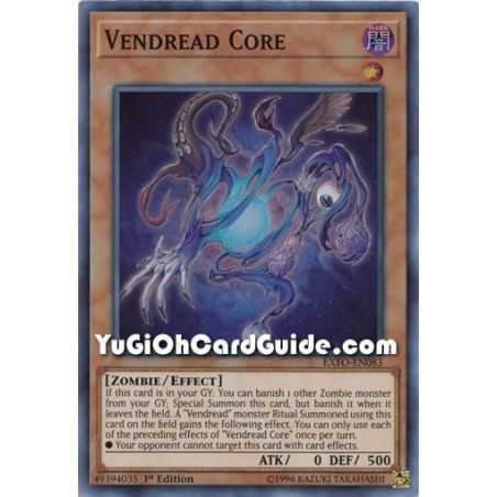 Vendread Core (Super Rare) – Extreme Force | Carta YUGIOH en México