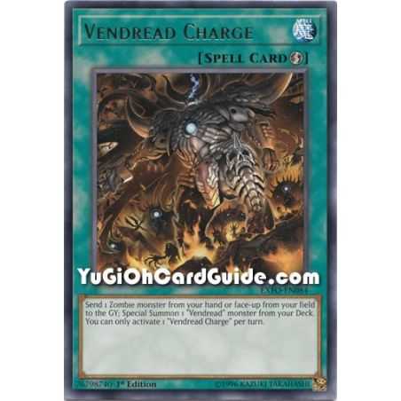 Vendread Charge (Rare) – Extreme Force | Carta YUGIOH en México