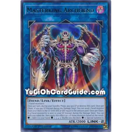 Masterking Archfiend (Rare) – Extreme Force | Carta YUGIOH en México