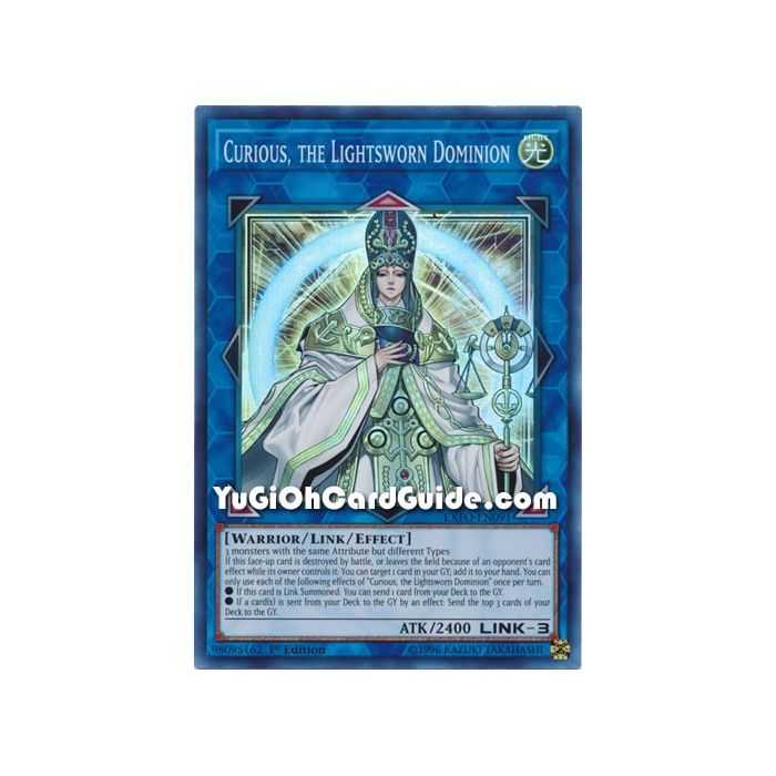Curious, the Lightsworm Dominion (Super Rare) – Extreme Force | Carta YUGIOH en México
