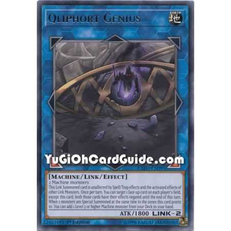 Qliphort Genius (Rare) – Extreme Force | Carta YUGIOH en México