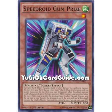 Speedroid Gum Prize (Common) – Raging Tempest | Carta YUGIOH en México