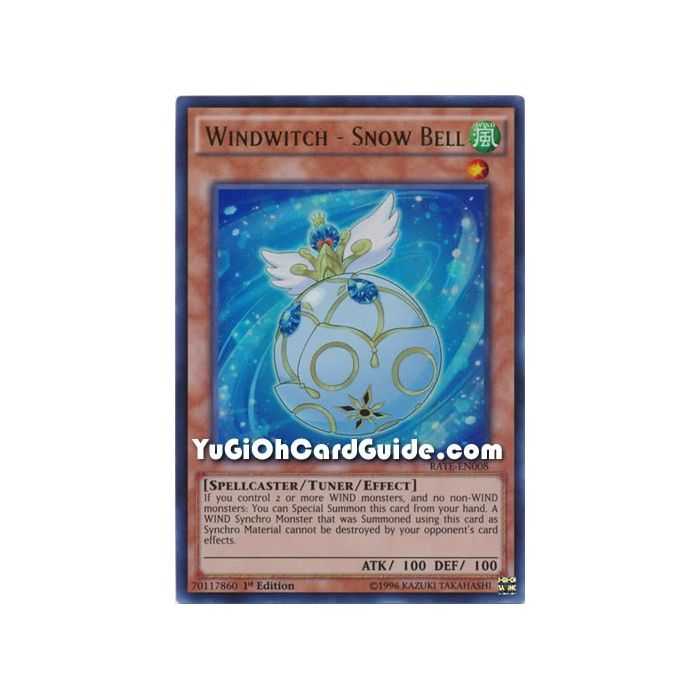 Windwitch - Snow Bell (Ultra Rare) – Raging Tempest | Carta YUGIOH en México