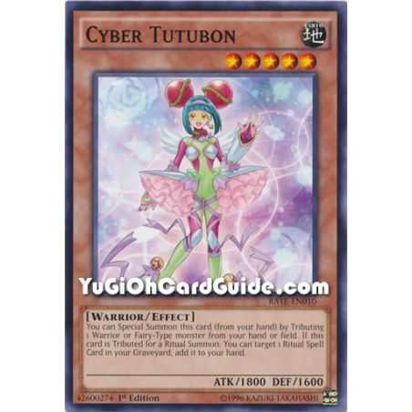 Cyber Tutubon (Common) – Raging Tempest | Carta YUGIOH en México