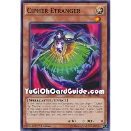 Cipher Etranger (Common) – Raging Tempest | Carta YUGIOH en México