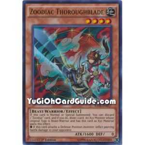 Zoodiac Thoroughblade (Ultra Rare) – Raging Tempest | Carta YUGIOH en México