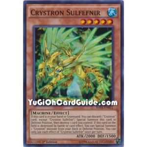 Crystron Sulfefnir (Super Rare) – Raging Tempest | Carta YUGIOH en México