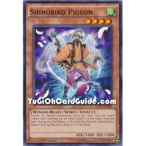 Shinobird Pigeon (Common) – Raging Tempest | Carta YUGIOH en México