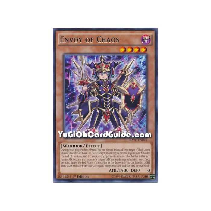 Envoy of Chaos (Rare) – Raging Tempest | Carta YUGIOH en México