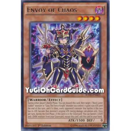 Envoy of Chaos (Rare) – Raging Tempest | Carta YUGIOH en México