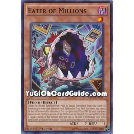 Eater of Millions (Common) – Raging Tempest | Carta YUGIOH en México