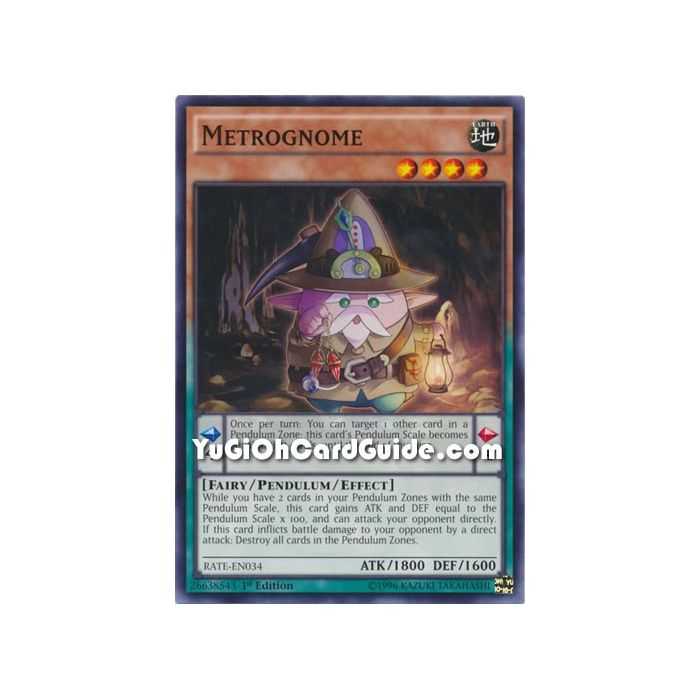 Metrognome (Common) – Raging Tempest | Carta YUGIOH en México