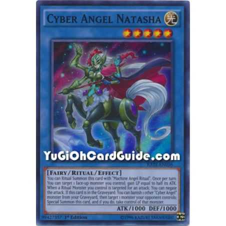 Cyber Angel Natasha (Super Rare) – Raging Tempest | Carta YUGIOH en México