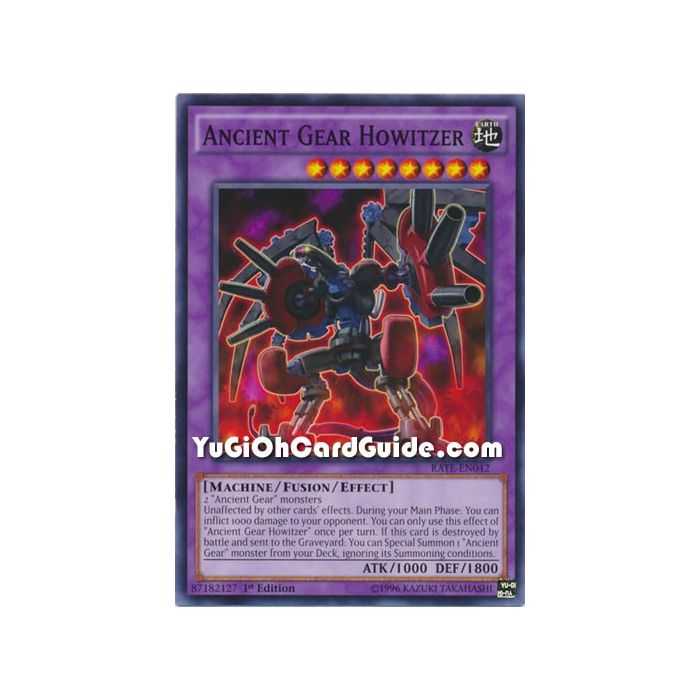 Ancient Gear Howitzer (Common) – Raging Tempest | Carta YUGIOH en México