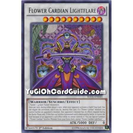 Flower Cardian Lightflare (Rare) – Raging Tempest | Carta YUGIOH en México