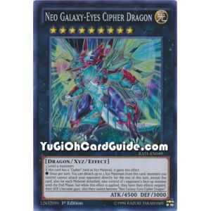 Neo Galaxy - Eyes Cipher Dragon (Super Rare) – Raging Tempest | Carta YUGIOH en México