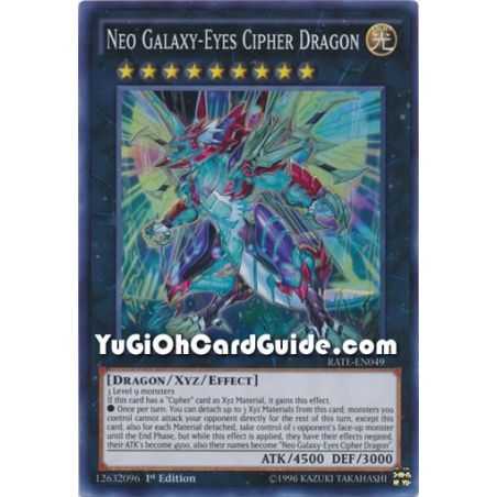 Neo Galaxy - Eyes Cipher Dragon (Super Rare) – Raging Tempest | Carta YUGIOH en México