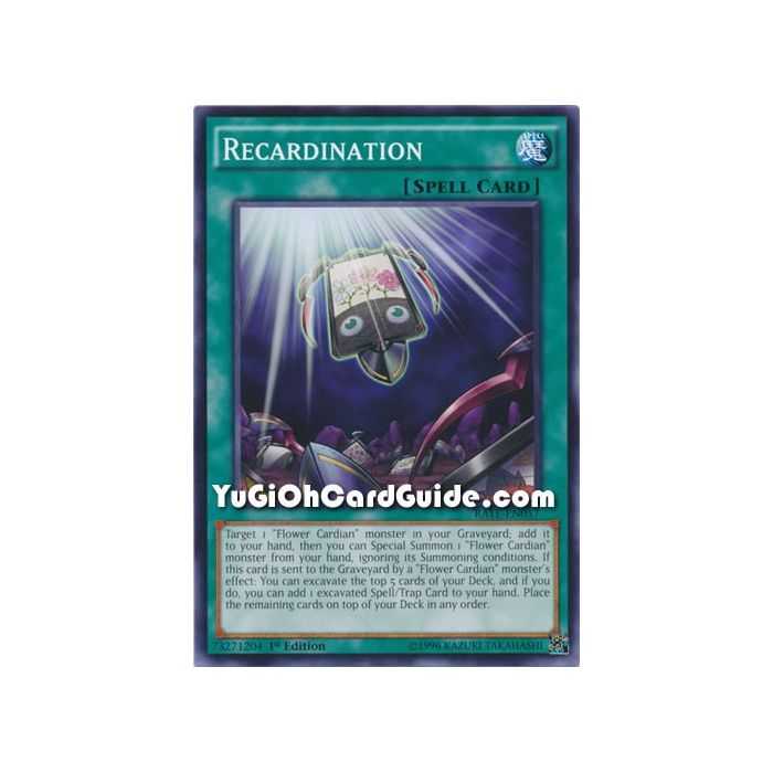 Recardination (Common) – Raging Tempest | Carta YUGIOH en México