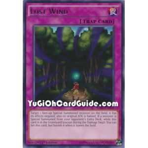 Lost Wind (Rare) – Raging Tempest | Carta YUGIOH en México