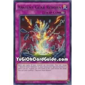 Ancient Gear Reborn (Rare) – Raging Tempest | Carta YUGIOH en México