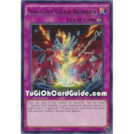Ancient Gear Reborn (Rare) – Raging Tempest | Carta YUGIOH en México