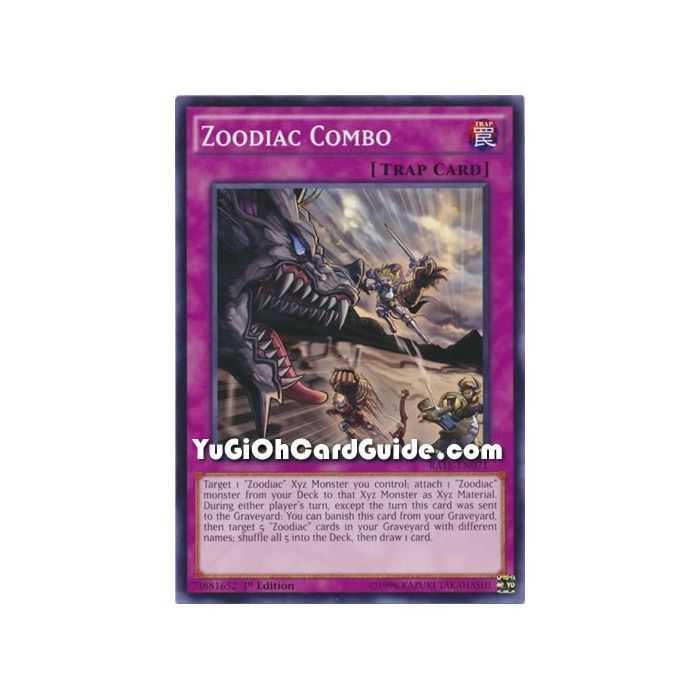 Zoodiac Combo (Common) – Raging Tempest | Carta YUGIOH en México